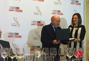 Alejandro Fern&aacute;ndez, premio Enofusi&oacute;n