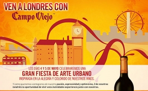 Campo Viejo llena Londres de color