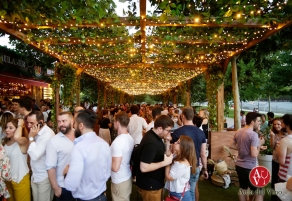 Paulaner celebra su tardeo en el Biergarten de Madrid