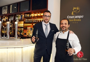 Cruzcampo y Kisko Garc&iacute;a, maridaje a la cordobesa